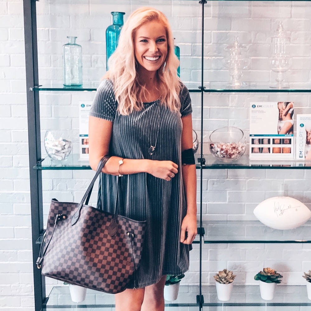 Boutique velvet dress